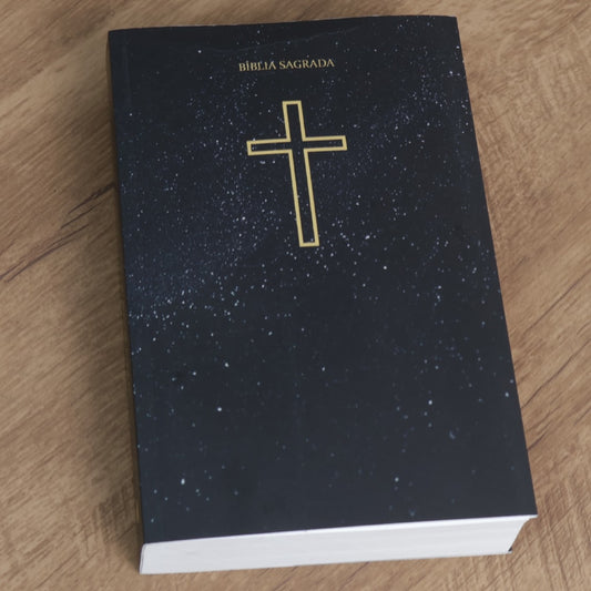 Bíblia Sagrada Salvos Pela Graça Normal  | NVI | Letra Normal | Capa Brochura