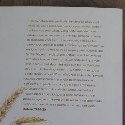 Bíblia Sagrada Trigo | NVI | Letra Normal | Capa Brochura