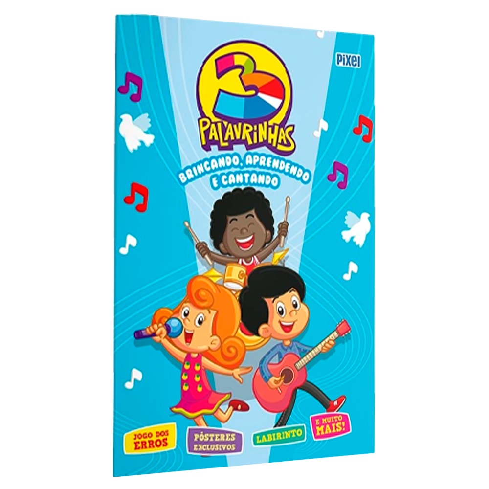 Livrão 3 Palavrinhas | Brincando Aprendendo e Cantando