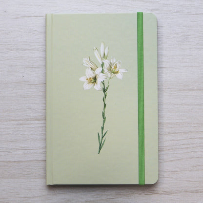 Caderno Moleskine | Com Pauta | Lírios