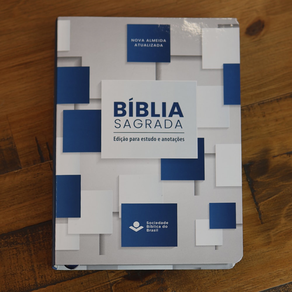 Bíblia Sagrada | NAA | Letra Grande | Edição para Estudo Com Espaço Para Anotações