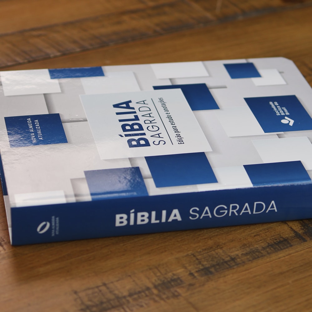 Bíblia Sagrada | NAA | Letra Grande | Edição para Estudo Com Espaço Para Anotações