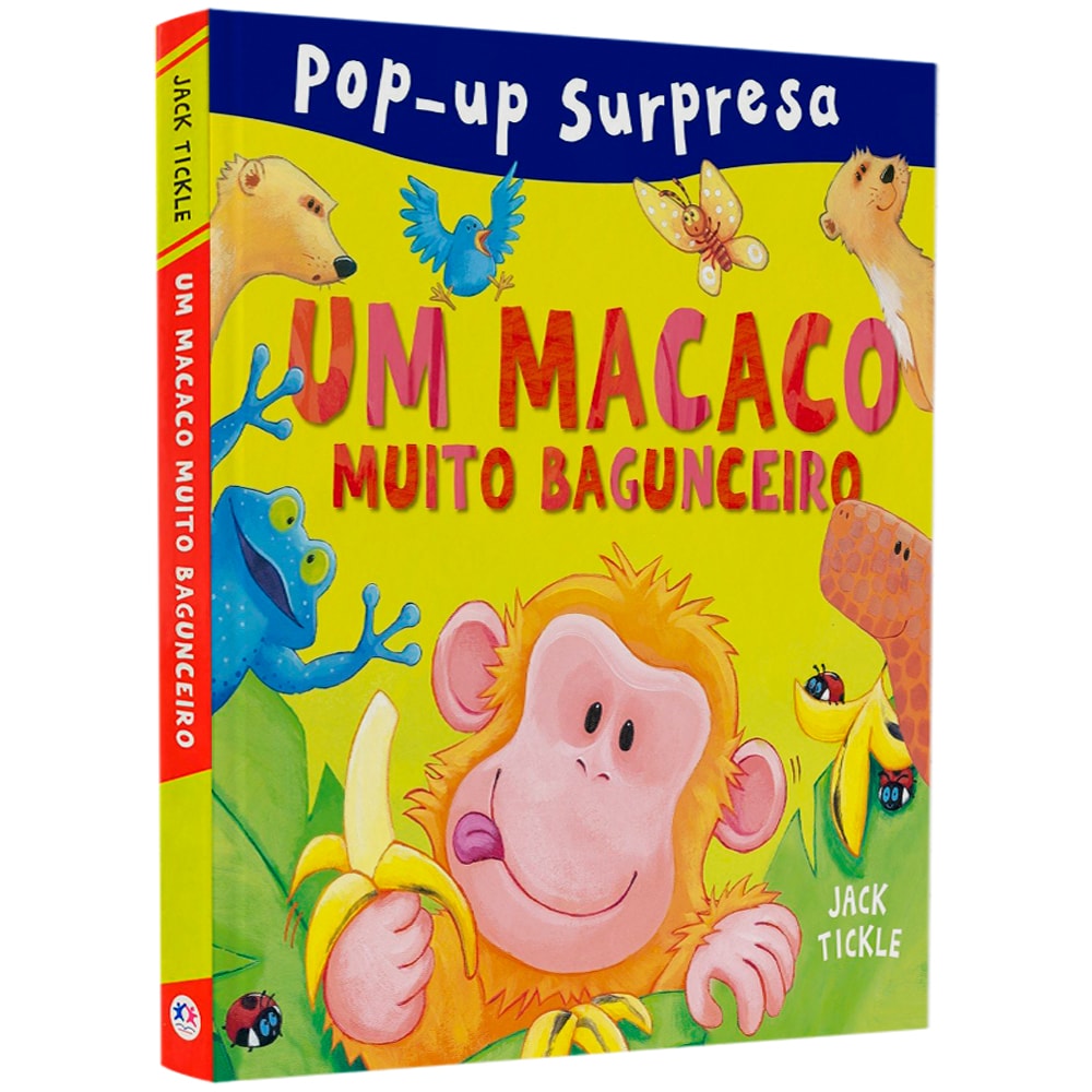 Um Macaco Muito Bagunceiro | Pop-up Surpresa | A Partir de 3 Anos