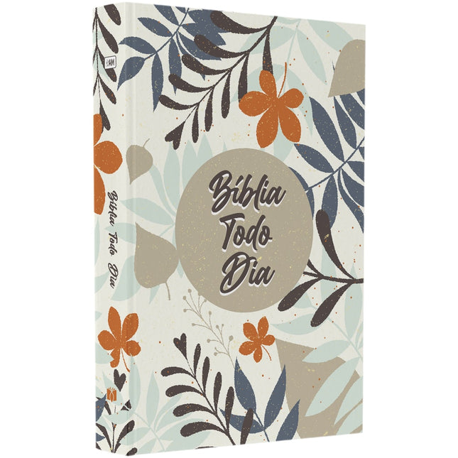 Bíblia Todo Dia com Espaço para Anotações | AM | Letra Normal | Capa Dura Outono