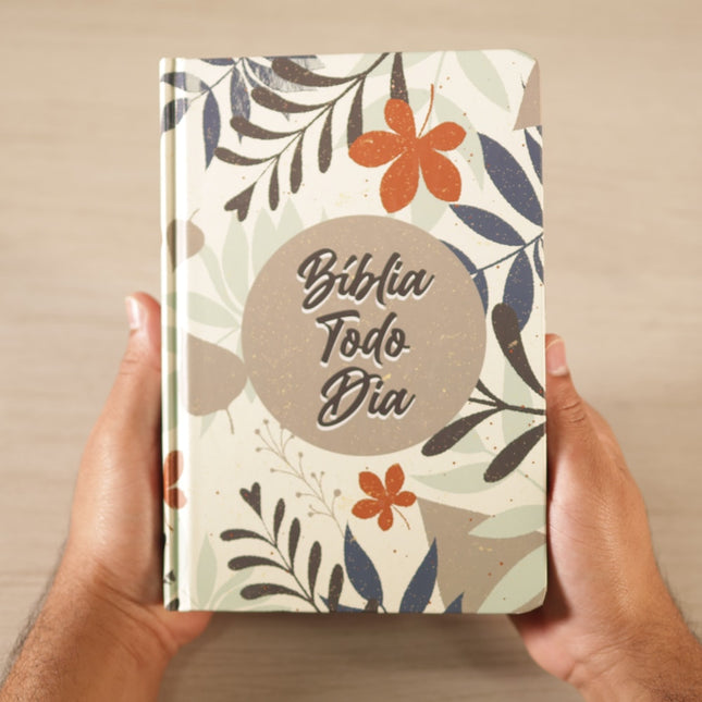 Bíblia Todo Dia com Espaço para Anotações | AM | Letra Normal | Capa Dura Outono