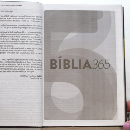 Bíblia 365 Responda-me | NVT | Letra Grande | Capa Dura