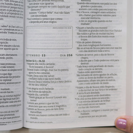 Bíblia 365 Responda-me | NVT | Letra Grande | Capa Dura