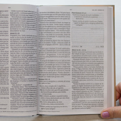 Bíblia 365 Leão | NVT | Letra Grande | Capa Dura