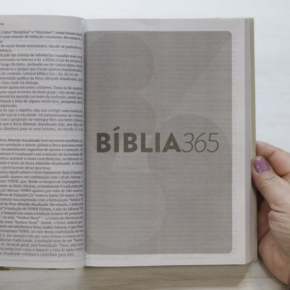 Bíblia 365 Amor Perfeito | NAA | Letra Grande | Capa Dura