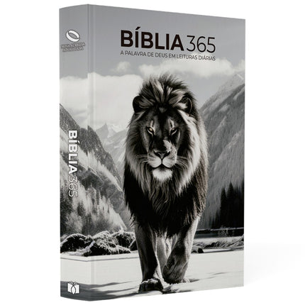 Bíblia 365 Leão | NAA | Letra Grande | Capa Dura