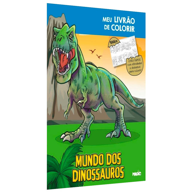 Mundo dos Dinossauros | Meu Livrão de Colorir