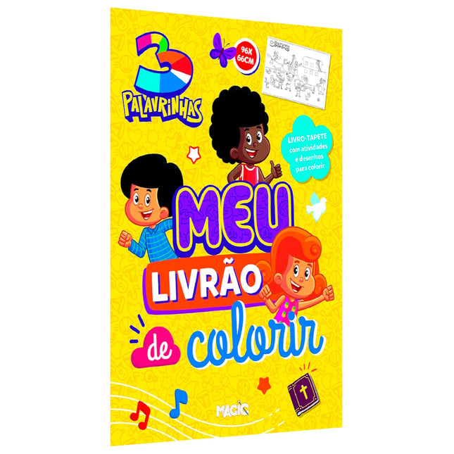 3 palavrinhas | Meu Livrão de Colorir