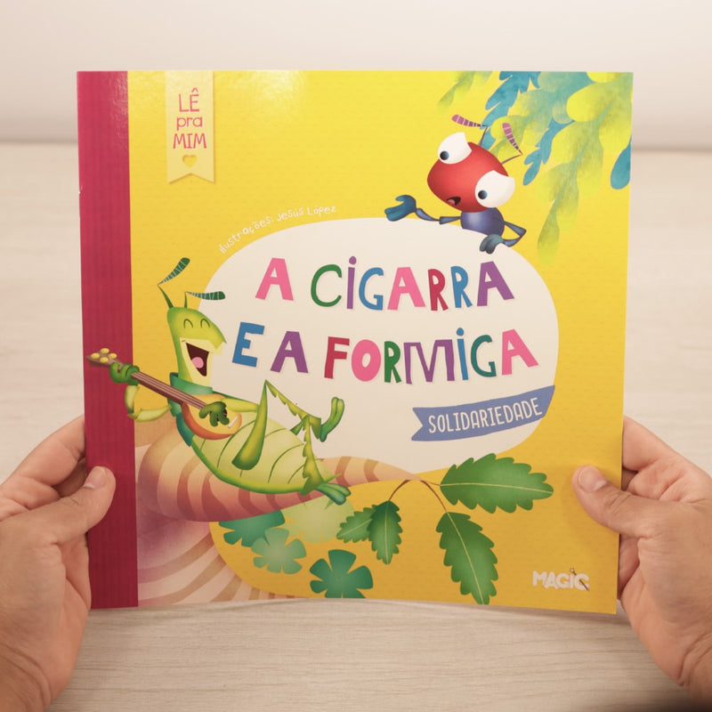 A Cigarra e a Formiga | Lê Pra Mim