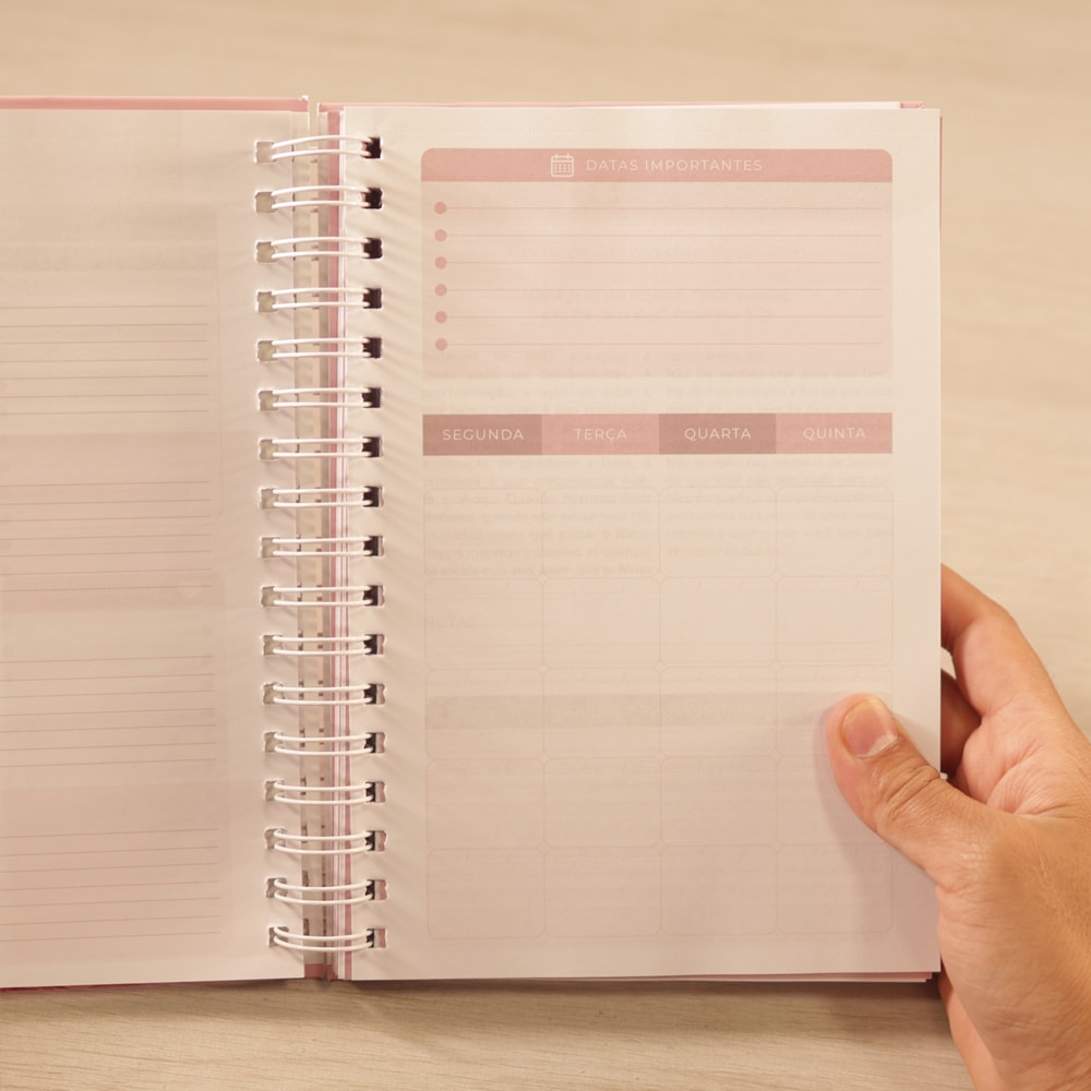 Planner da Mulher | Meu Propósito | Flor