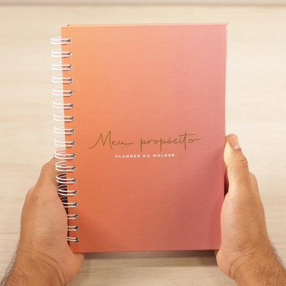 Planner da Mulher | Meu Propósito | Degrade