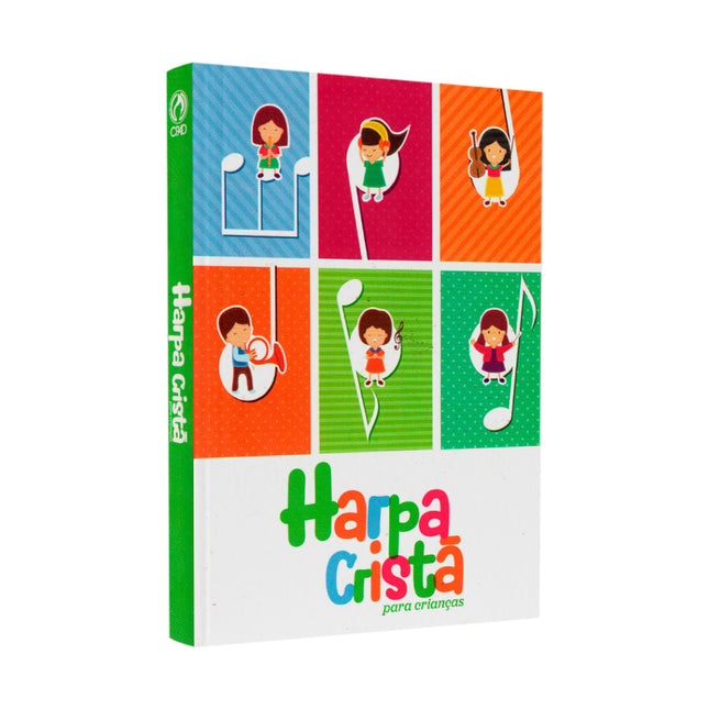 Harpa Cristã Para Crianças | Letra Média | Capa Notas Musicais