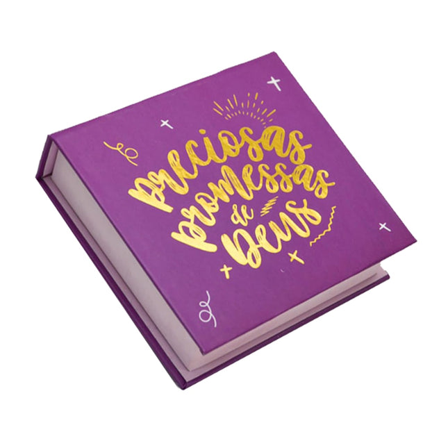 Preciosas Promessas de Deus | Caixinha de Promessas | Lilás