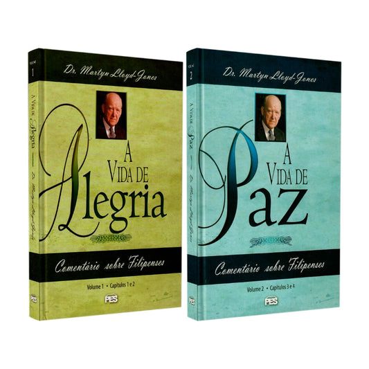 Coleção Comentário Sobre Filipenses | 2 Volumes | Dr Martyn Lloyd-Jones