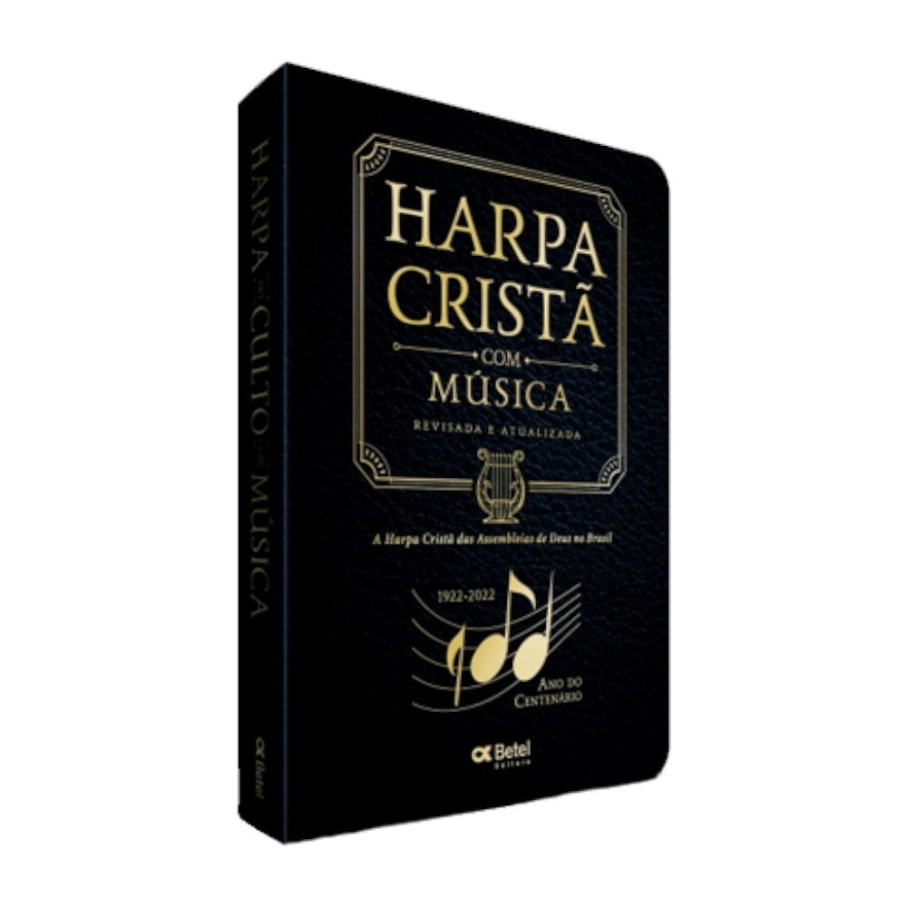 Harpa Cristã | Com Música | Luxo Preta
