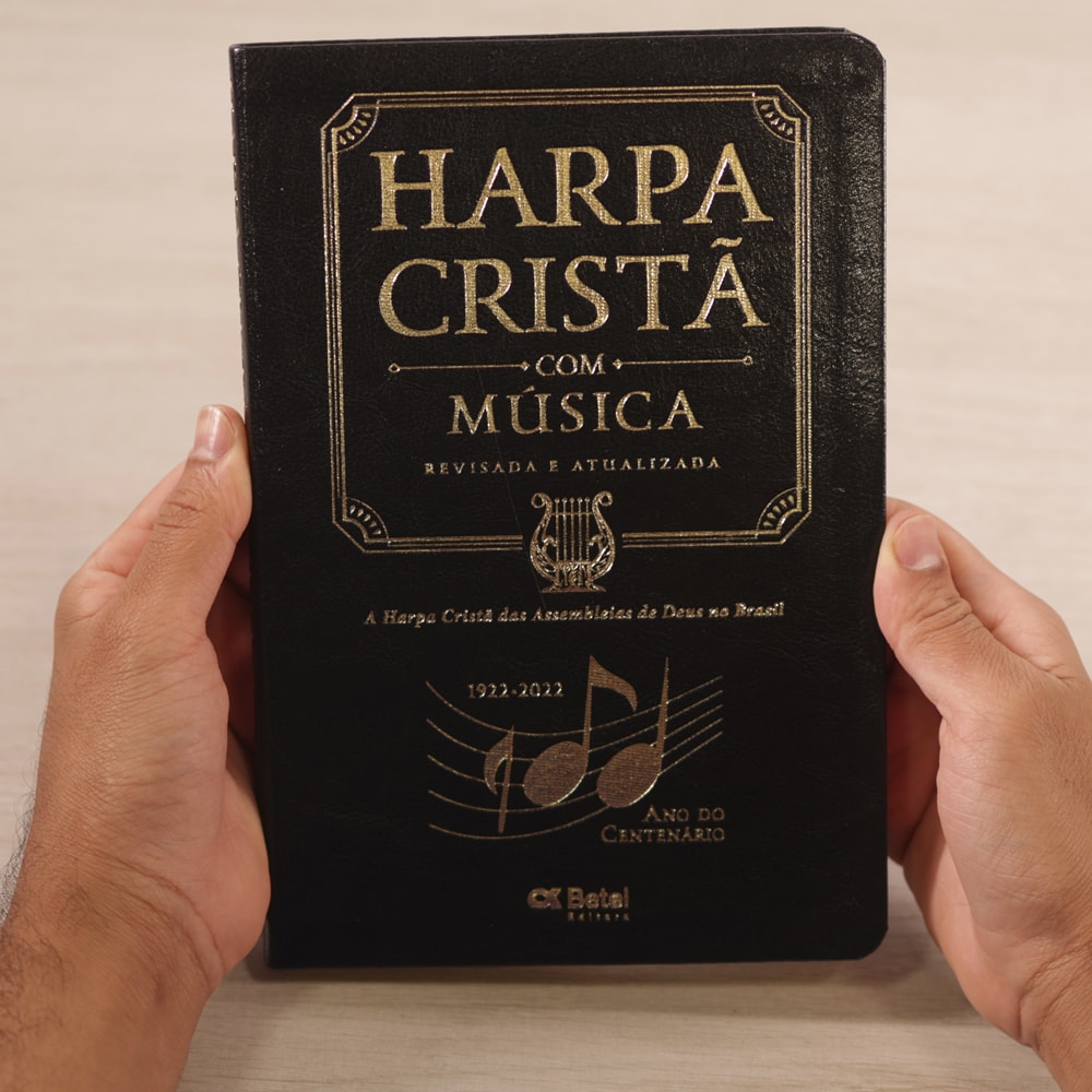 Harpa Cristã | Com Música | Luxo Preta