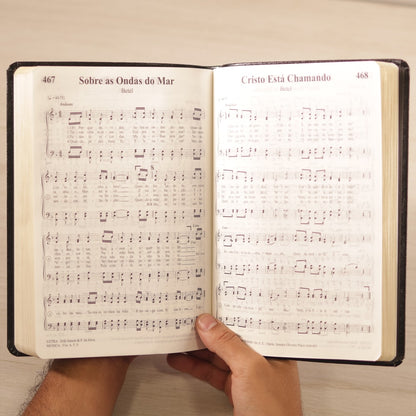 Harpa Cristã | Com Música | Luxo Preta