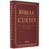 Bíblia do Culto com Harpa Cristã e Corinhos | ARC | Letra Extra Gigante | Capa Marrom