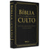 Bíblia do Culto com Harpa Cristã e Corinhos | ARC | Letra Extra Gigante | Capa Preta