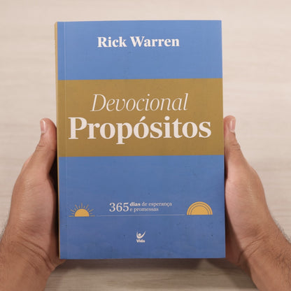 Devocional Propósitos | 365 Dias De Esperanca E Promessas | Rick Warren