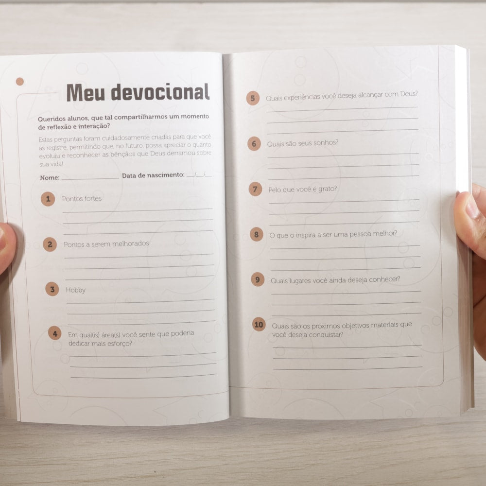 Devocional Pense E Ore | Diego Menin