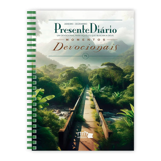 Presente Diário Momentos Devocionais | Vol 28 | Espiral Capa Dura Paisagem