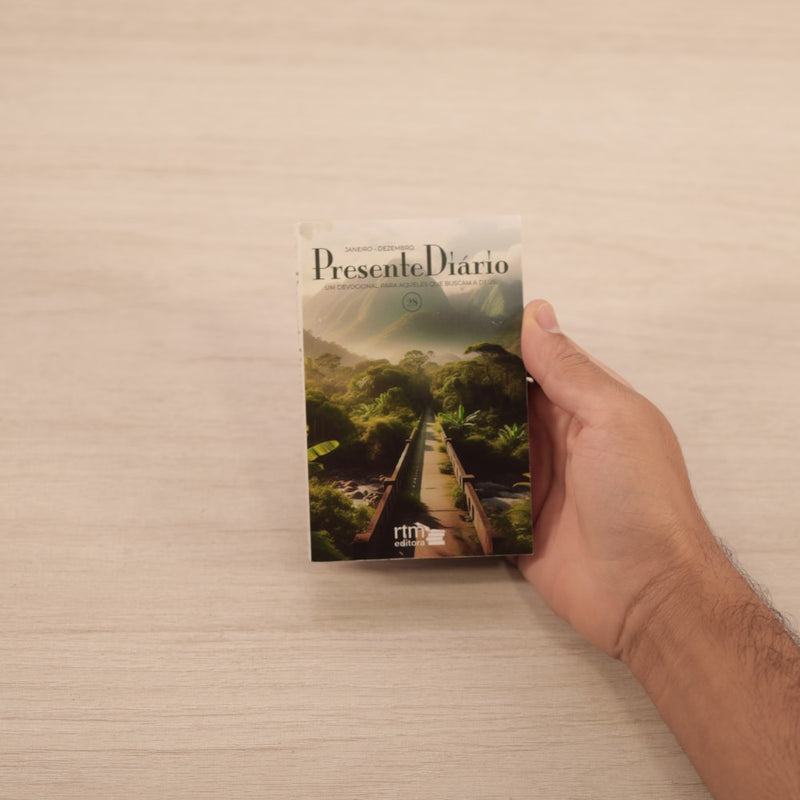 Devocional Presente Diário Mini | Vol 28 | Capa Brochura Paisagem