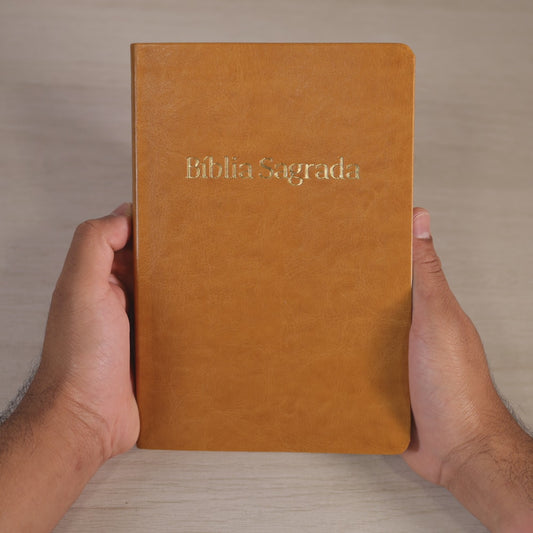 Bíblia Sagrada | NVT | Letra Normal | Capa Luxo Mostarda