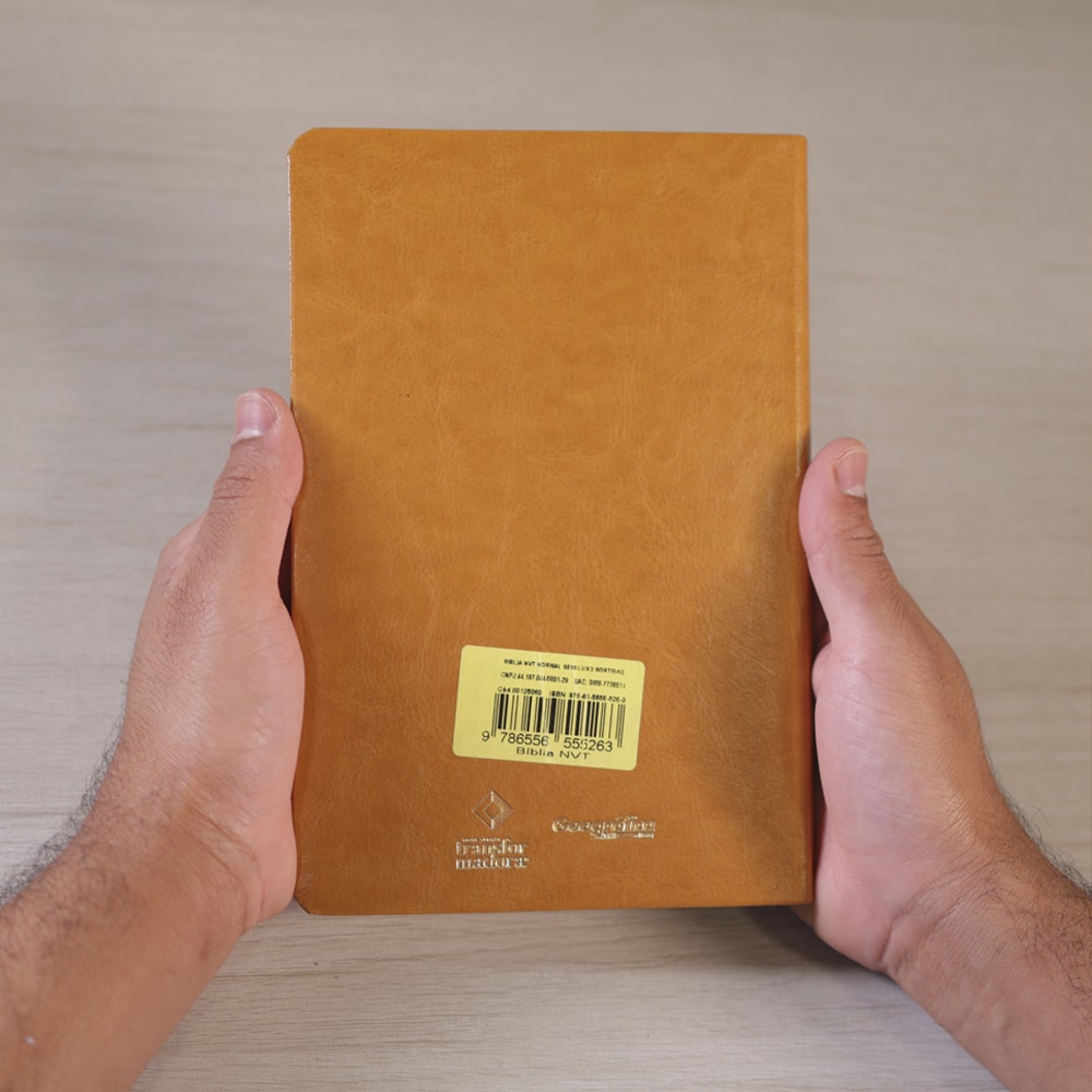 Bíblia Sagrada | NVT | Letra Normal | Capa Luxo Mostarda