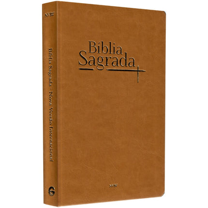 Bíblia Sagrada | NVI | Letra Normal | Capa Luxo Mostarda