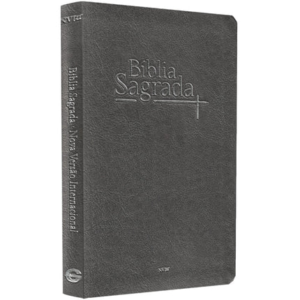 Bíblia Sagrada | NVI | Letra Normal | Capa Luxo Cinza