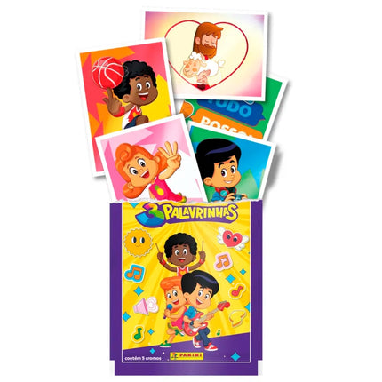 3 Palavrinhas | Kit 6 Envelopes Para Álbum Livro Ilustrado Oficial