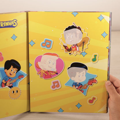 3 Palavrinhas | Álbum Livro Ilustrado Oficial | + 6 Envelopes