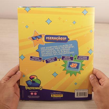 3 Palavrinhas | Álbum Livro Ilustrado Oficial | + 6 Envelopes