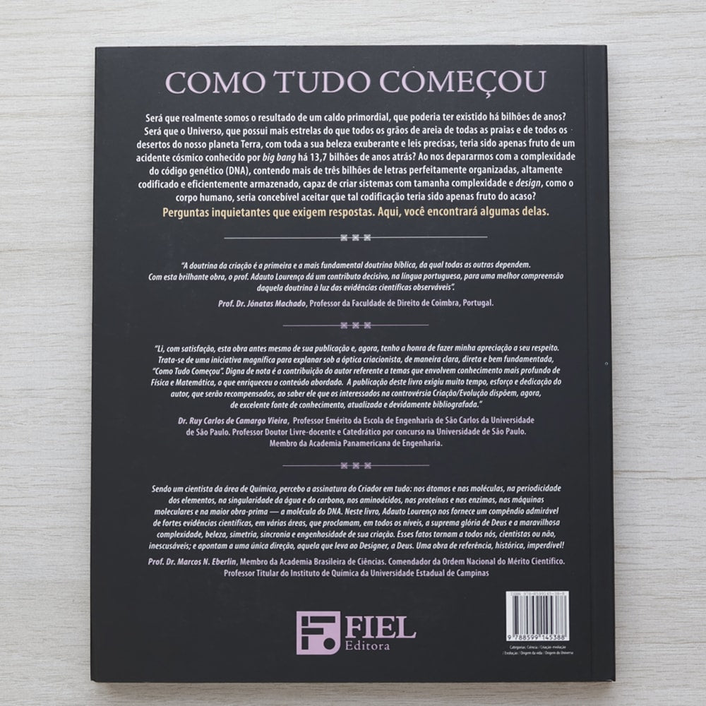 Como Tudo Começou | Adauto Lourenço