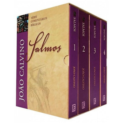 Box Salmos 1 a 4 | Série Comentários Bíblicos | João Calvino