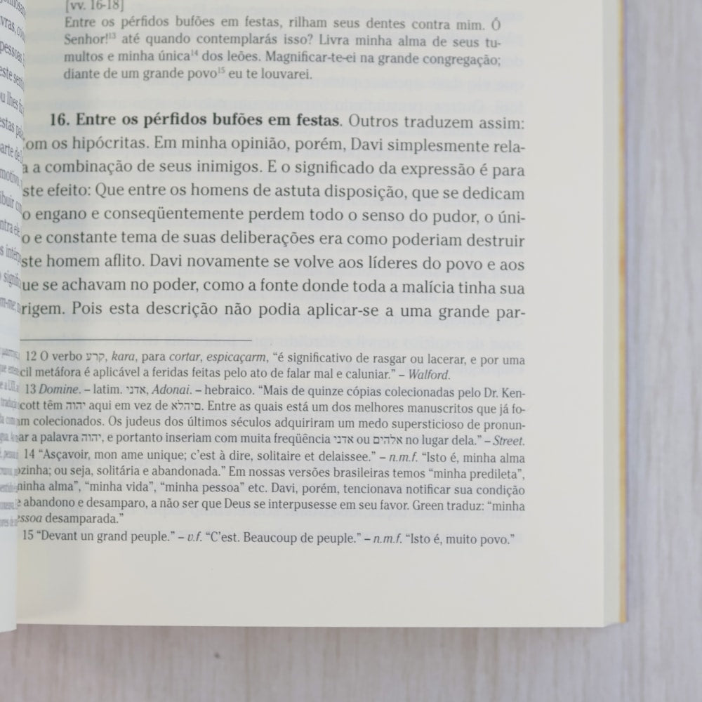Box Salmos 1 a 4 | Série Comentários Bíblicos | João Calvino