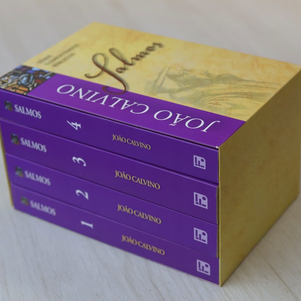 Box Salmos 1 a 4 | Série Comentários Bíblicos | João Calvino