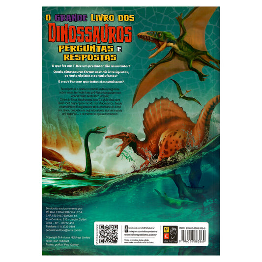 O Grande Livro Dos Dinossauros | Perguntas E Respostas | Ben Hubbard