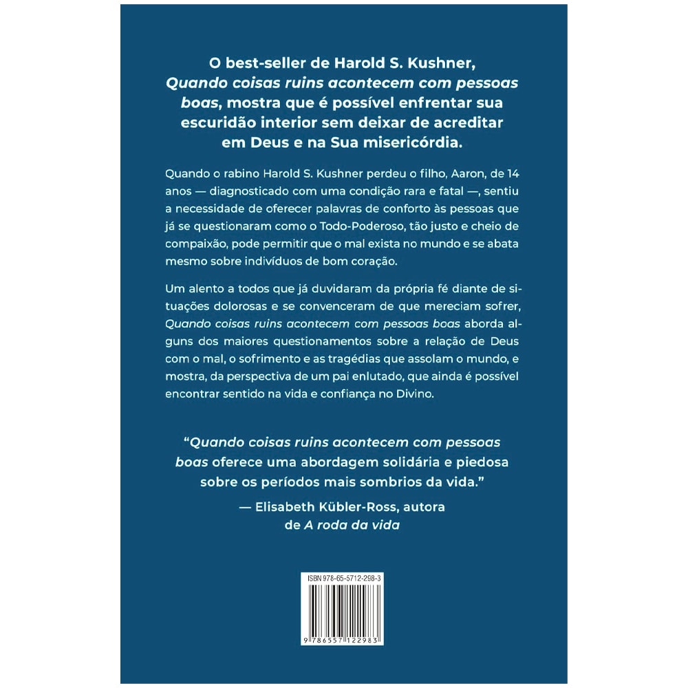 Quando Coisas Ruins Acontecem Com Pessoas Boas | Harold S Kushner