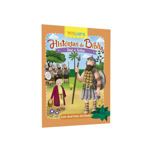 Mini Livro | Histórias da Bíblia | Davi e Golias