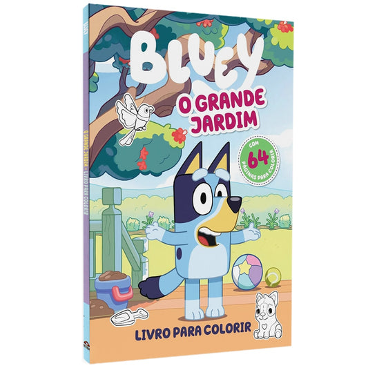 Bluey | Livro Para Colorir | O Grande Jardim