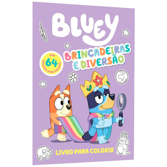 Bluey Livro para Colorir | Brincadeiras e Diversão