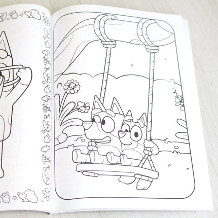 Bluey Livro para Colorir | Brincadeiras e Diversão
