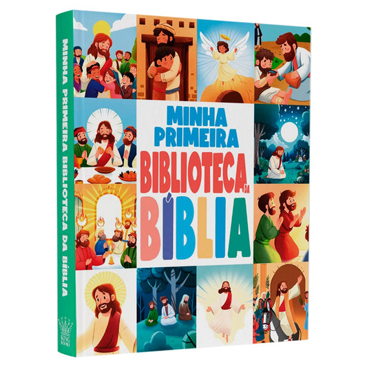 Minha Primeira Biblioteca da Biblia 03 | Capa Almofadada