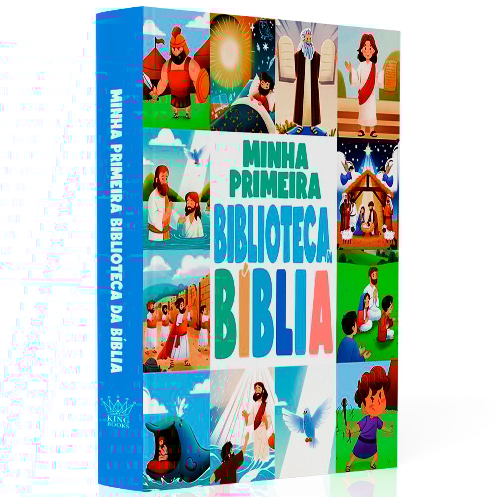 Minha Primeira Biblioteca da Bíblia 2 | Capa Almofadada